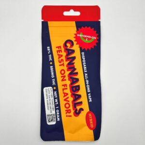 Cannabals - Watermelon z - 88% THC - 1.0g - AIO Vape Pen
